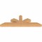Ekena Millwork Richland Smooth Timber Gable Bracket, Western Red Cedar, 72"W x 24"H x 5 1/2"D x 5 1/2"F, 8/12 Pitch GBW072X24X0606RIC00SWR - alternate 2